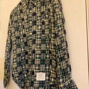 Thom Browne Madras Patchwork Shirt